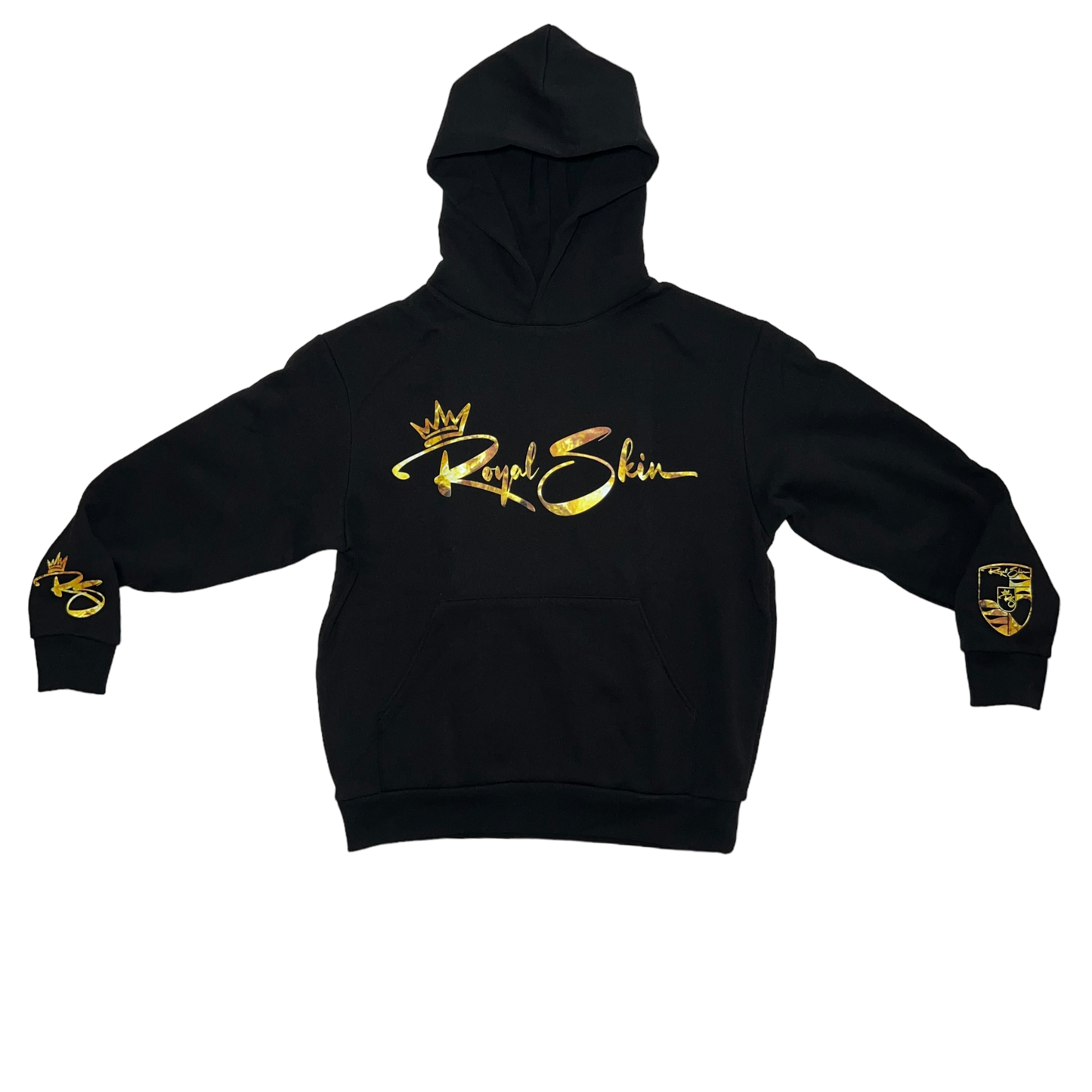 Heavyweight Black is Gold Fleece Hoodies