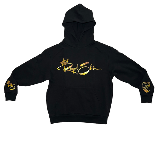Heavyweight Black is Gold Fleece Hoodies