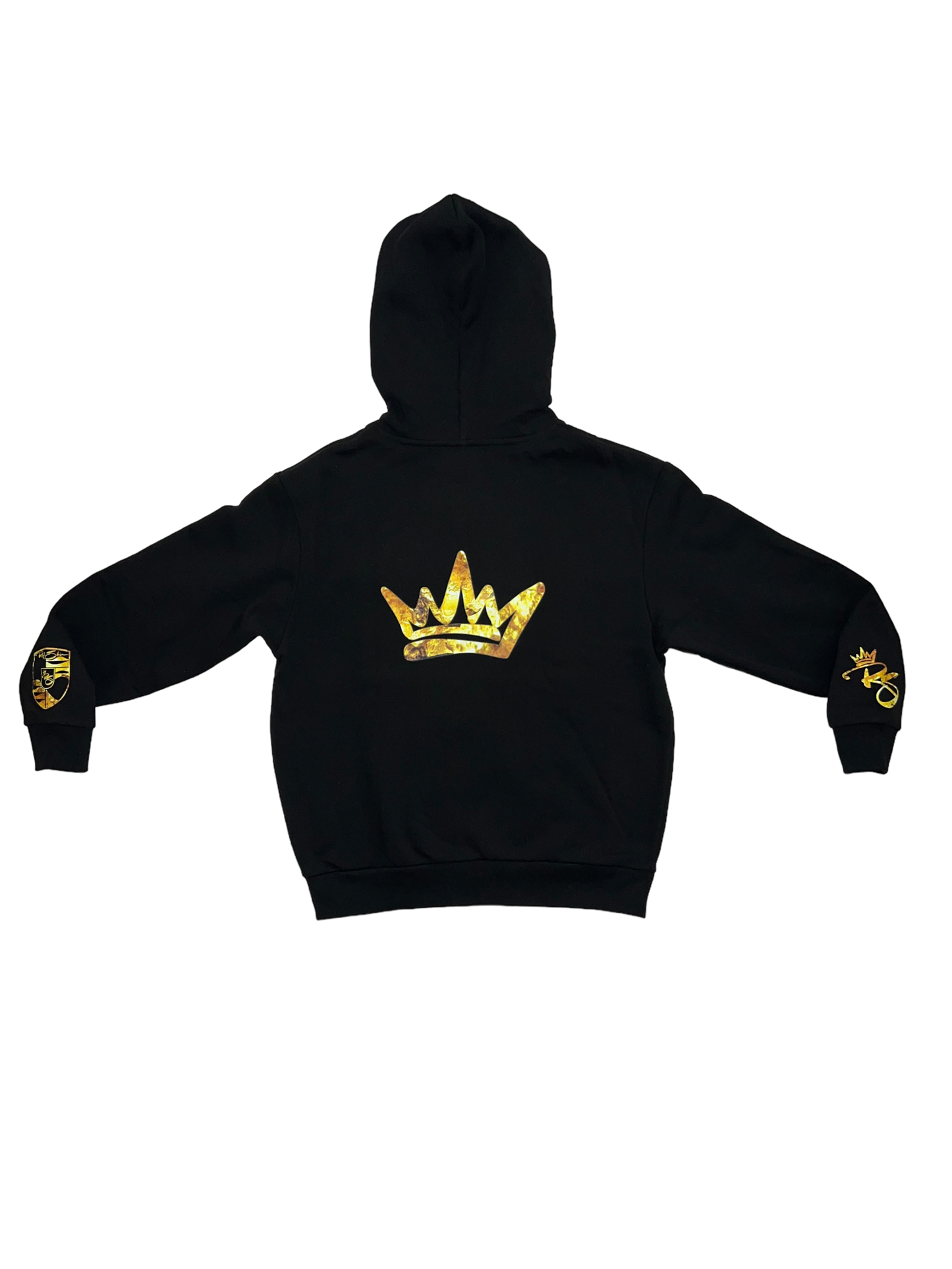 Heavyweight Black is Gold Fleece Hoodies