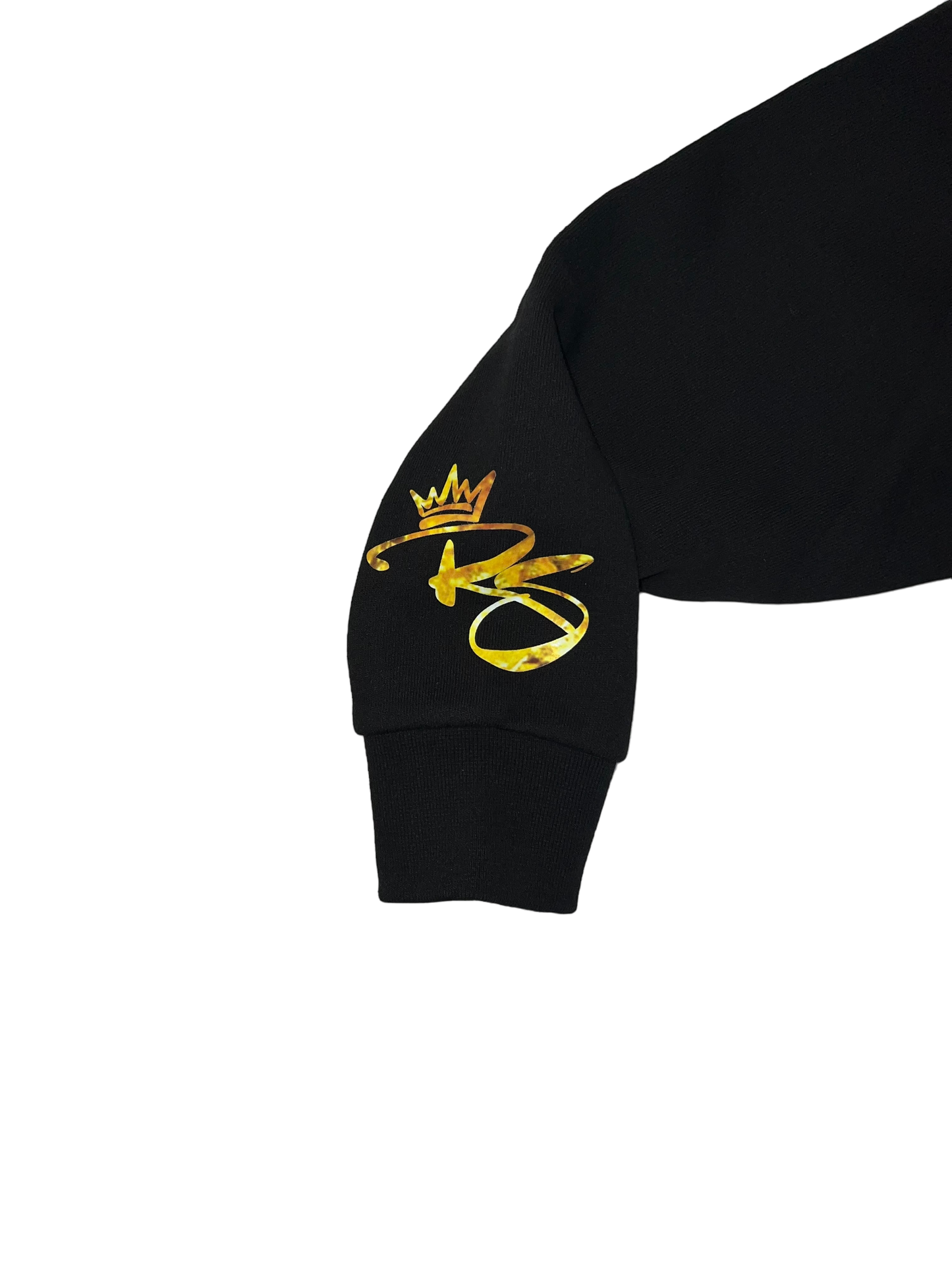 Heavyweight Black is Gold Fleece Hoodies