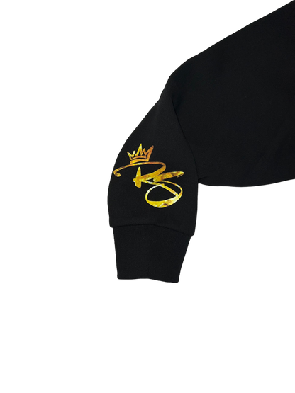 Heavyweight Black is Gold Fleece Hoodies