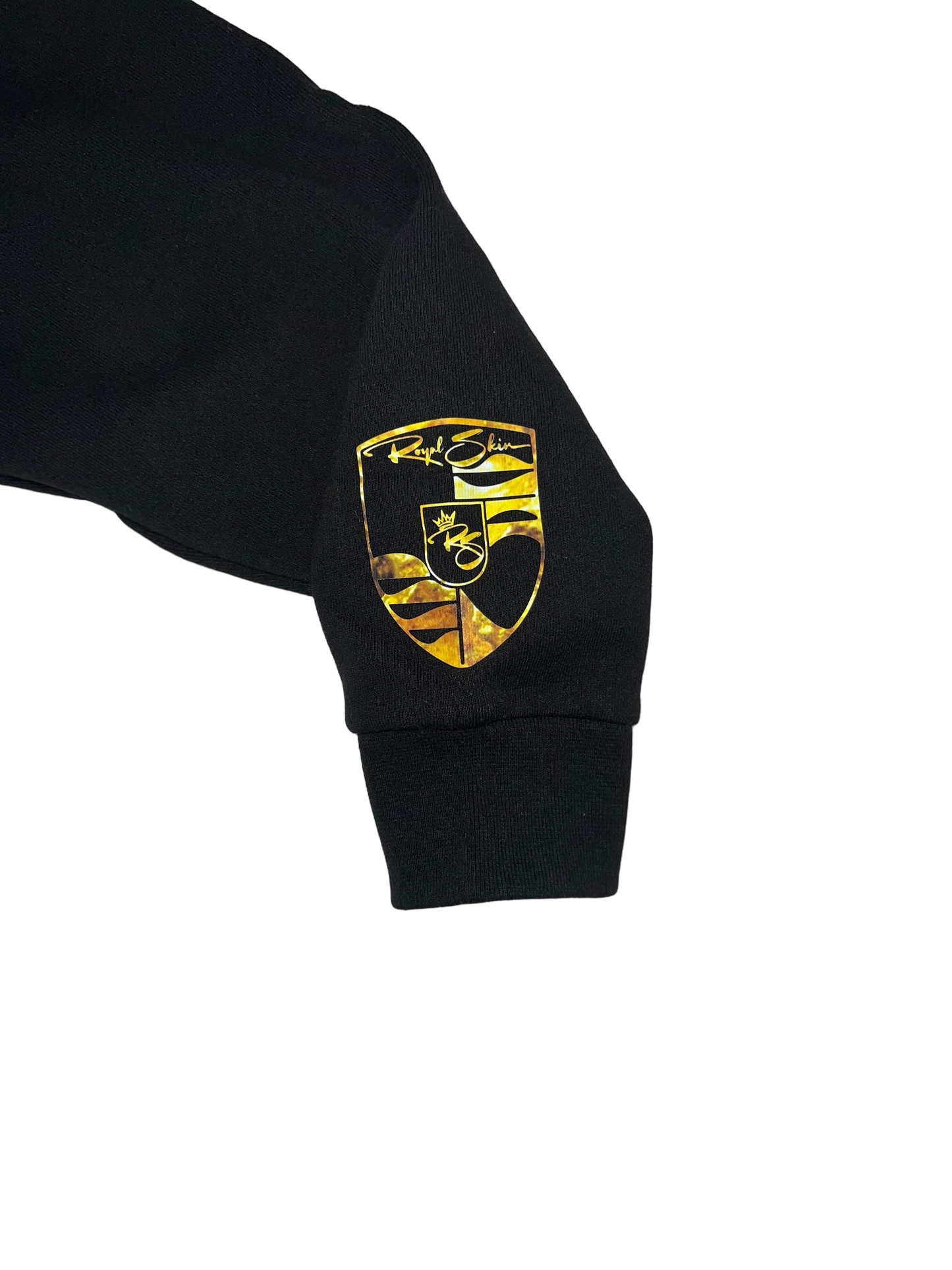 Heavyweight Black is Gold Fleece Hoodies