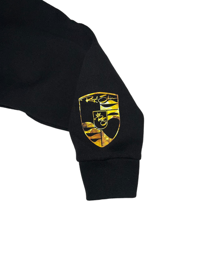 Heavyweight Black is Gold Fleece Hoodies