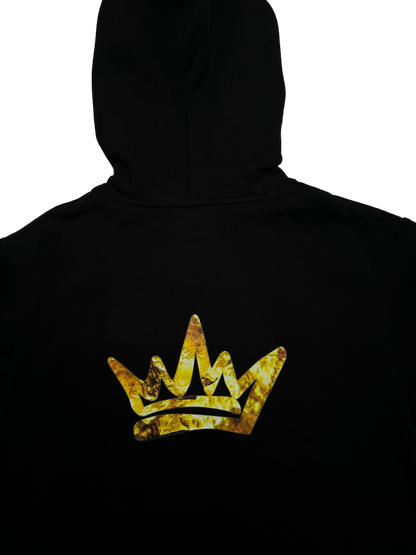 Heavyweight Black is Gold Fleece Hoodies