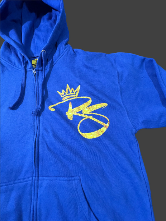 Royal Comfort Zipper  Hoodie